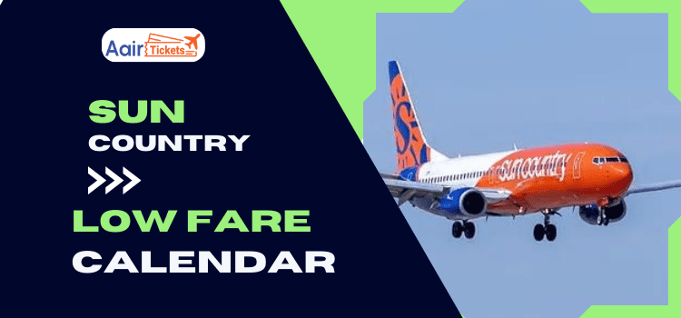 Sun Country Airlines Low fare calendar